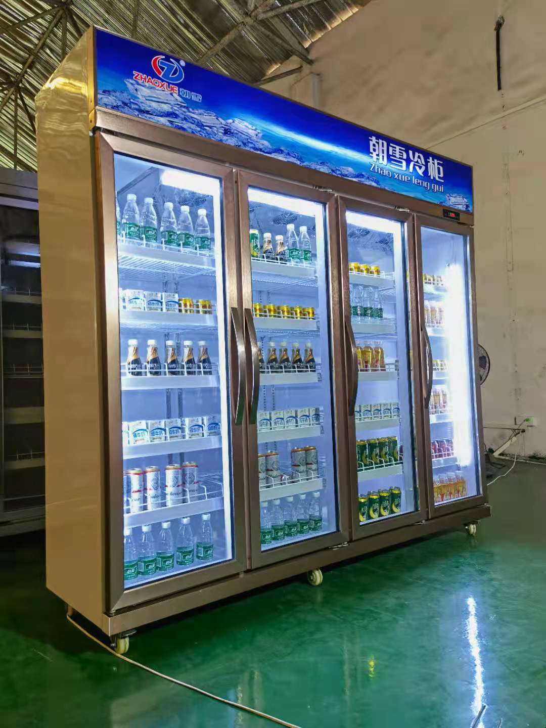 冰柜图片真实图 冷冻冰柜图片